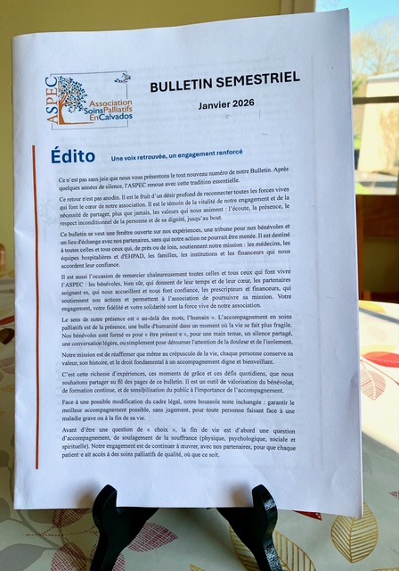 Bulletin semestriel : Une voix retrouvée, un engagement renforcé